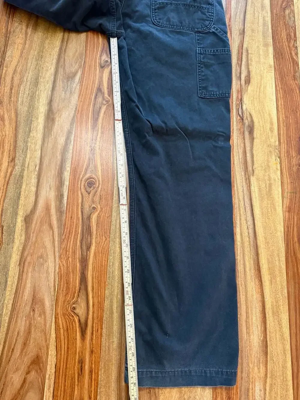 Carhartt Duck Canvas Utility Carpenter Work Pants Black 36x30